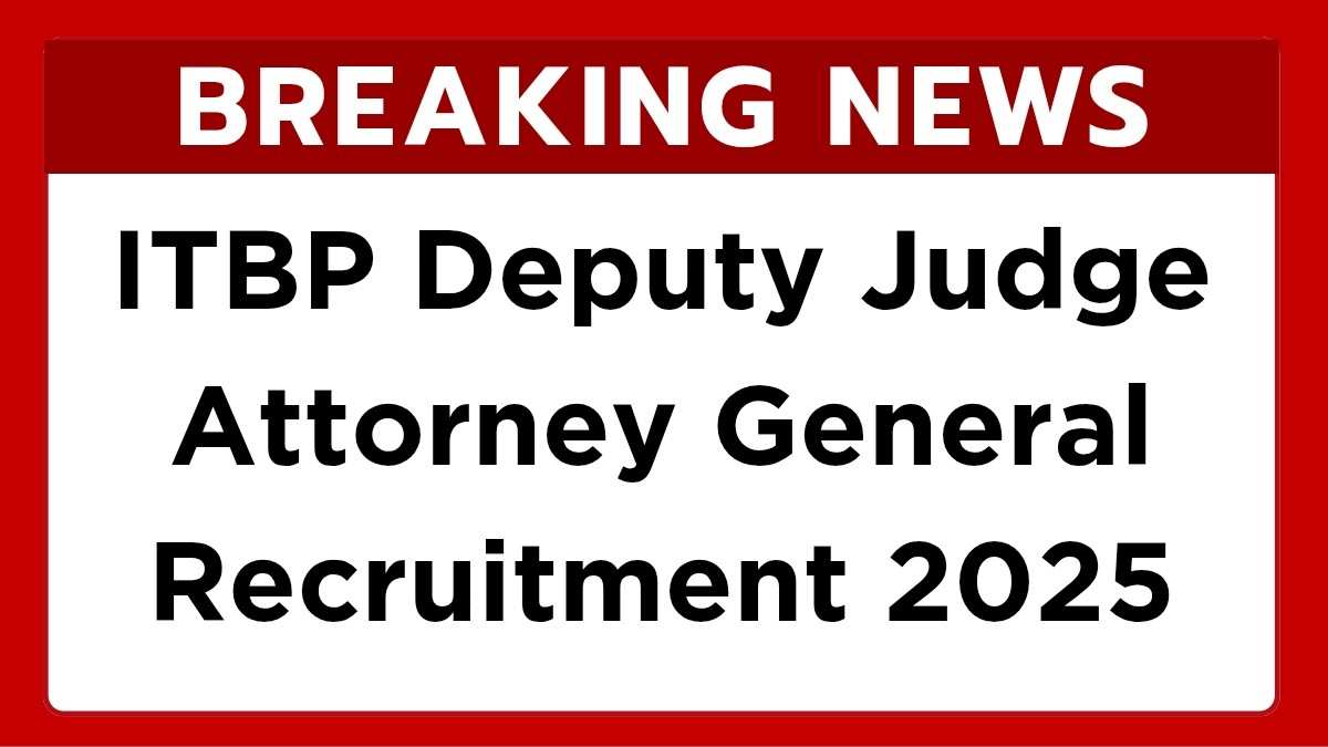 ITBP-Attorney-General-Recruitment